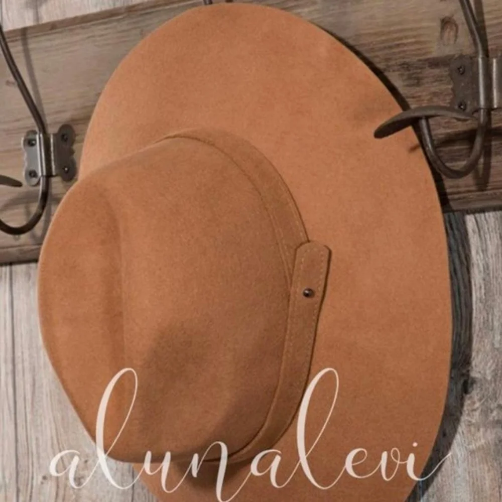 Fedora Hats Pecan or Dark Grey 🎉2×HOST PICK🎉